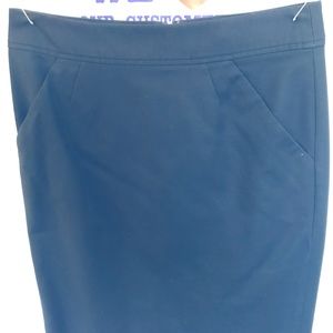 Women's black pencil skirt